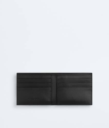 Men's Cassette Bi-Fold Wallet in Black Bottega Veneta Mexico EN - Image 2