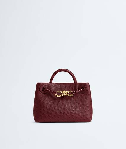 Women's Mini Andiamo in Lava red Bottega Veneta Denmark EN - Image 1