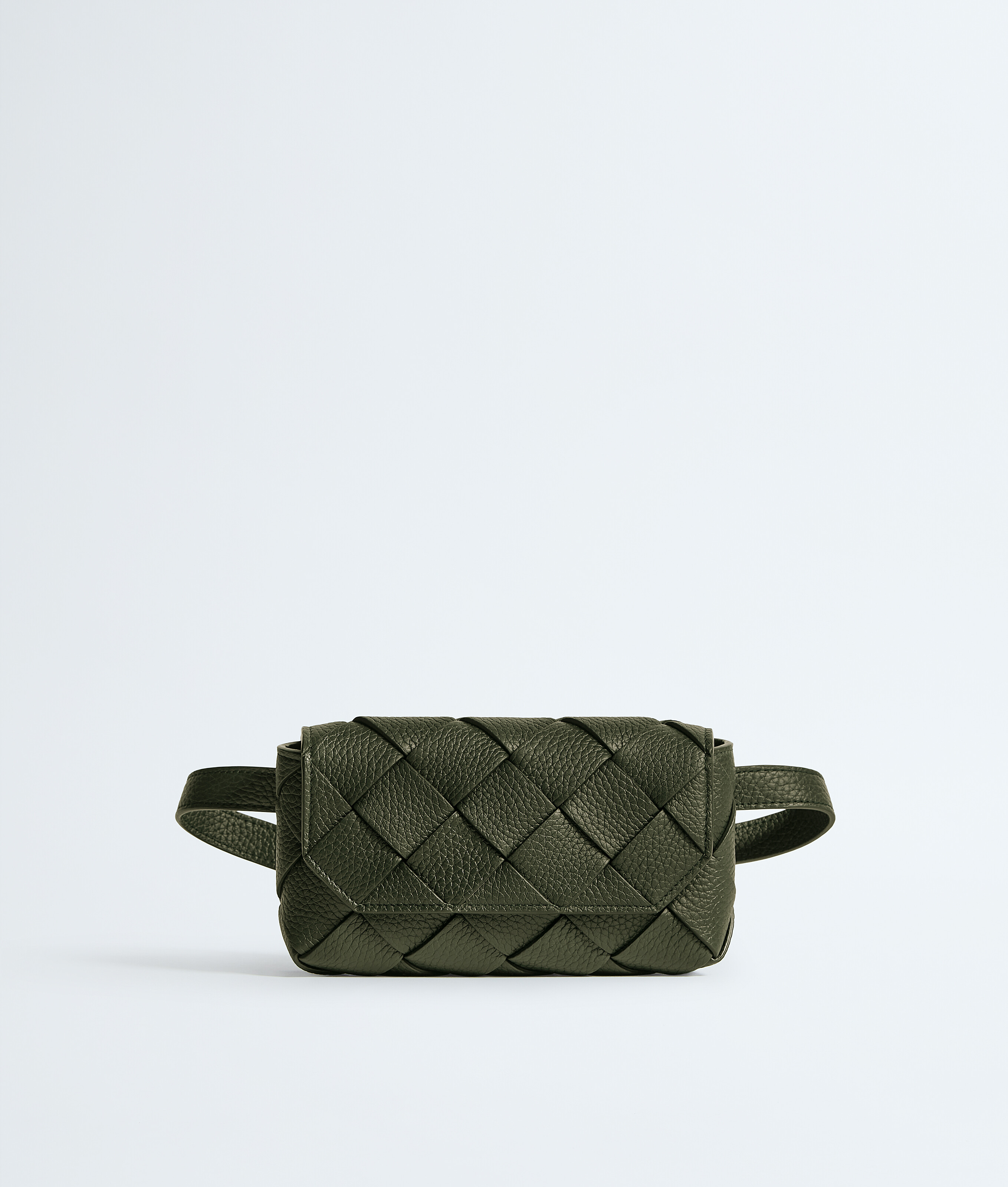 Men's Diago Belt Bag in Bark green Bottega Veneta Luxembourg EN - Image 1