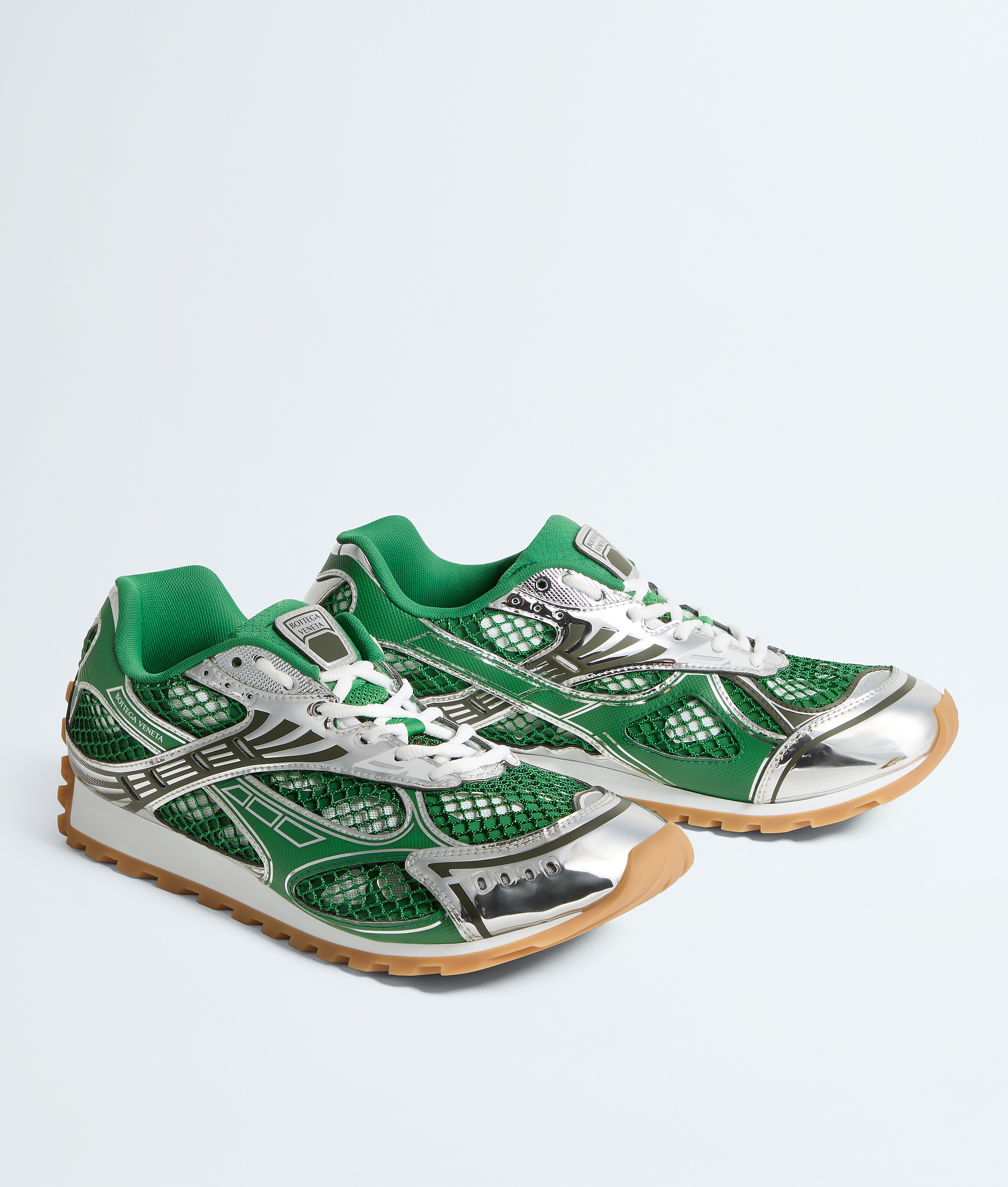 Men's Orbit Sneaker in Bark green/shamrock Bottega Veneta Luxembourg EN - Image 3