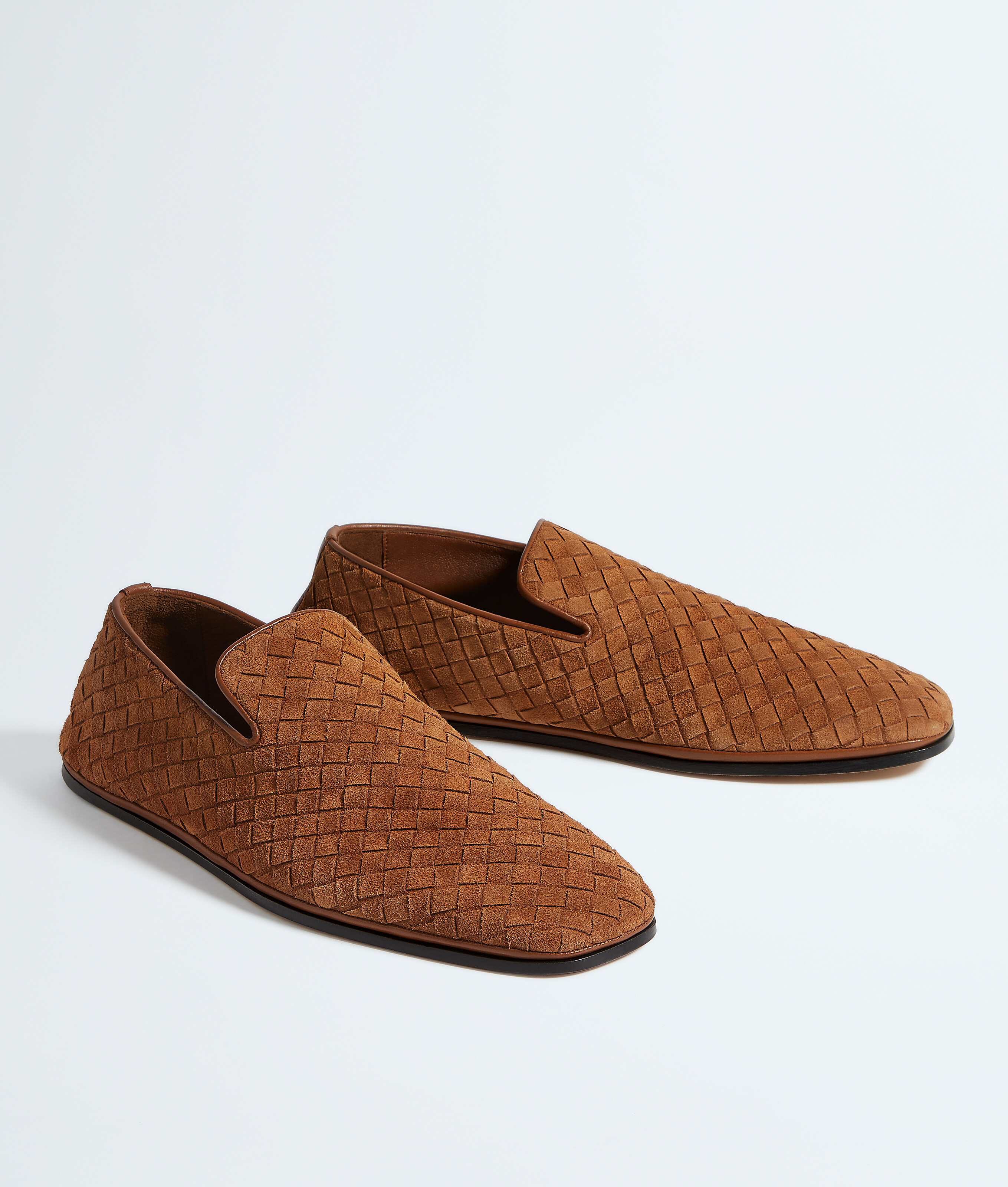 Women's Palazzo Slipper in Tannin Bottega Veneta Luxembourg EN - Image 3