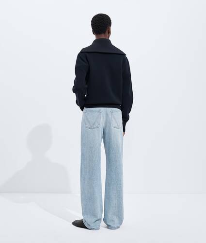 Men's Sky Bleached Wide Leg Jeans in Light bleach Bottega Veneta Czechia EN - Image 3