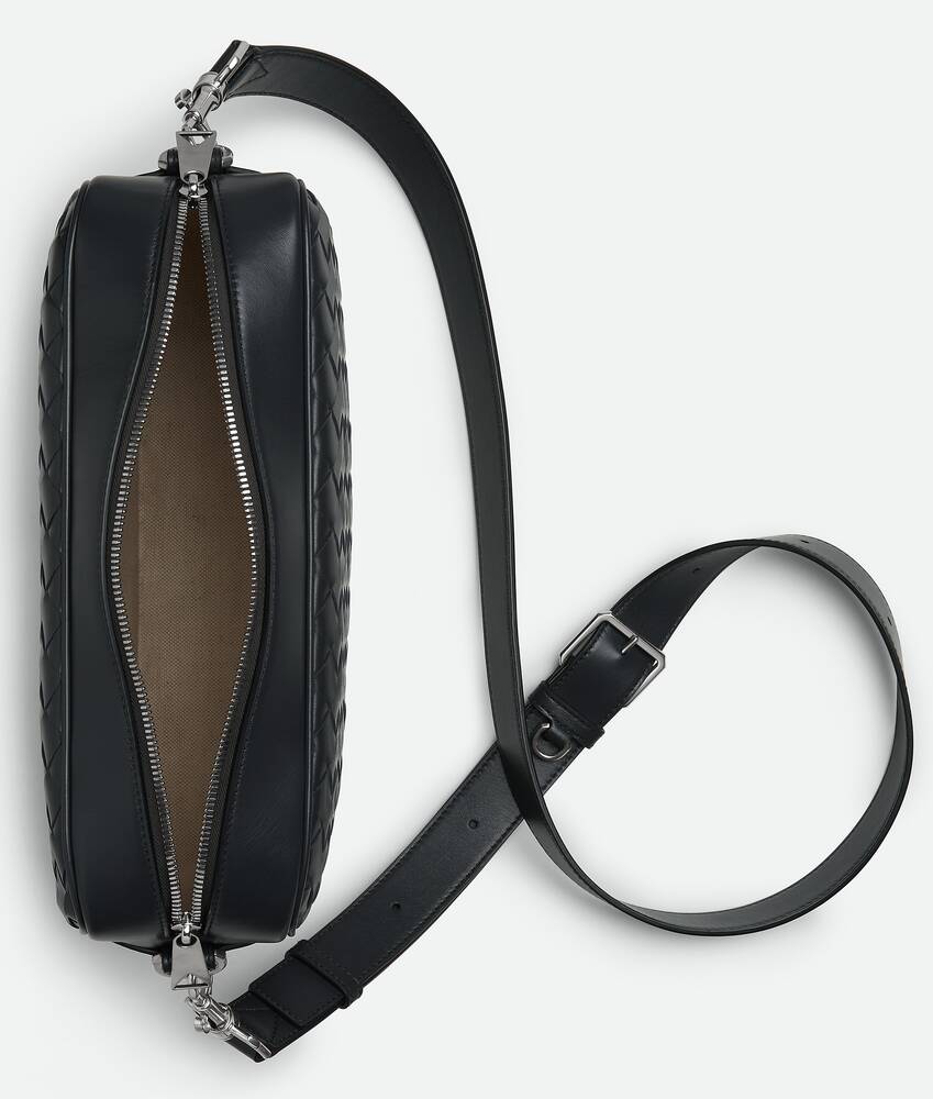 Men's Intrecciato Camera Bag in Ardoise Bottega Veneta Italy EN - Image 3