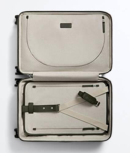 Trolley da cabina Odyssey Intrecciato da Uomo in Bark green Bottega Veneta Italia IT - Image 4