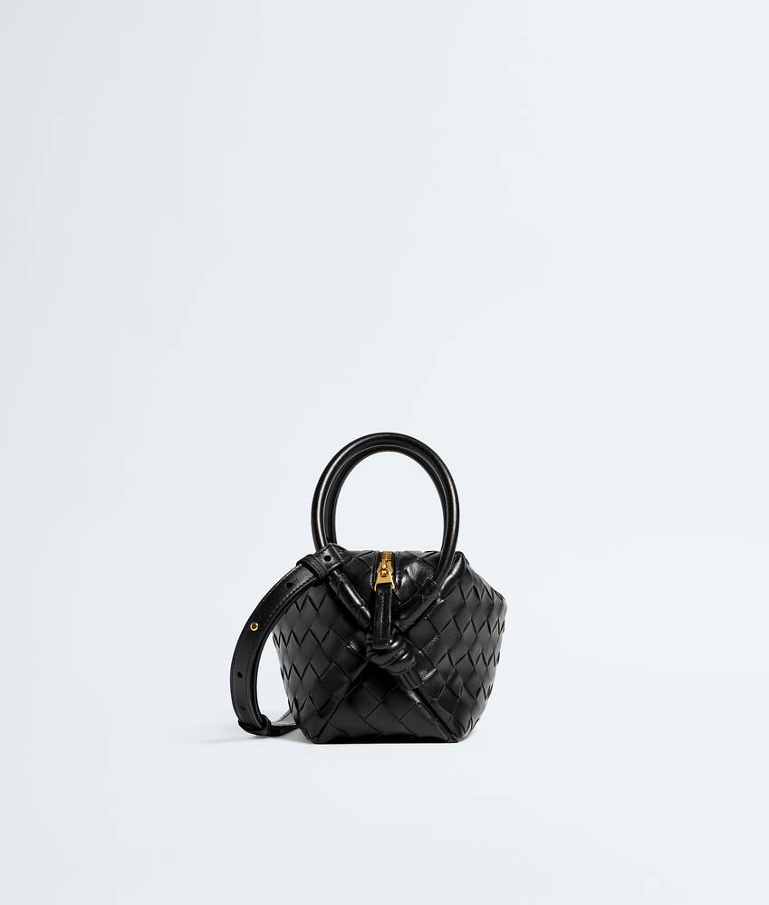 Women's Top Handle Loop in Black Bottega Veneta Mexico EN - Image 4