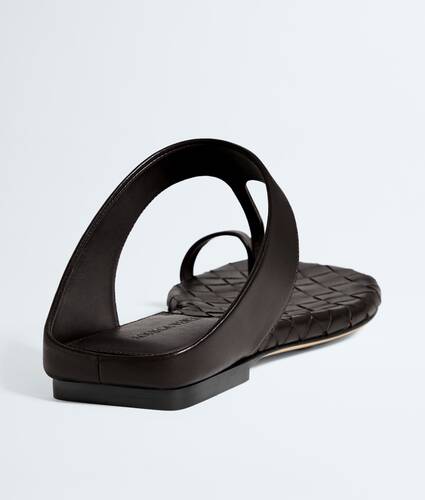 Women's Livia Flat Thong in Espresso Bottega Veneta United States EN - Image 5