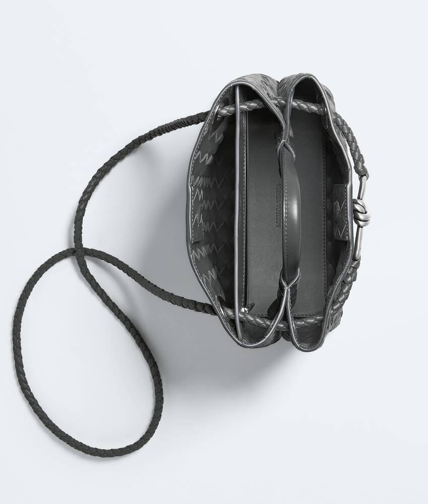 Women's Small Andiamo in Obsidian gray Bottega Veneta United Arab Emirates EN - Image 3