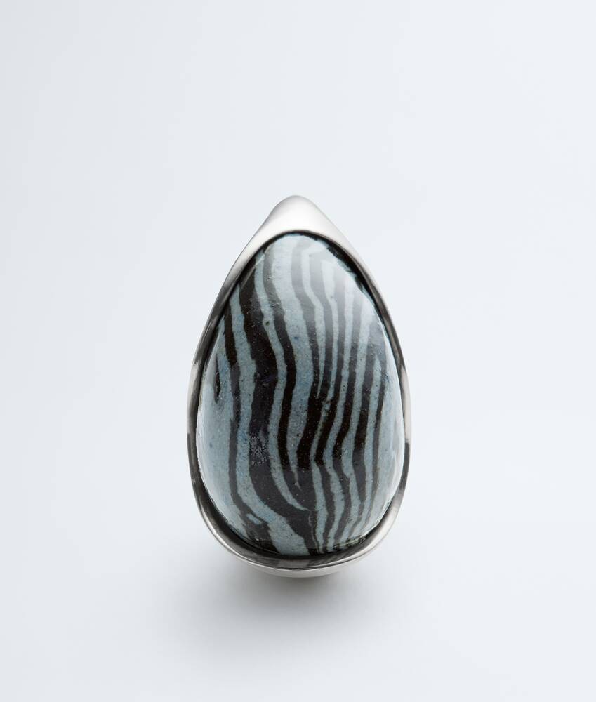 Anillo Drop para Mujer en Glacial/black Bottega Veneta M&eacute;xico ES - Image 3
