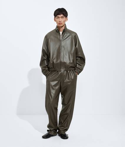 Men's Leather Pants  in Wader green Bottega Veneta Latvia EN - Image 4