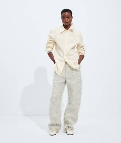 Camicia in mohair e seta da Donna in Rice Bottega Veneta Italia IT - Image 4