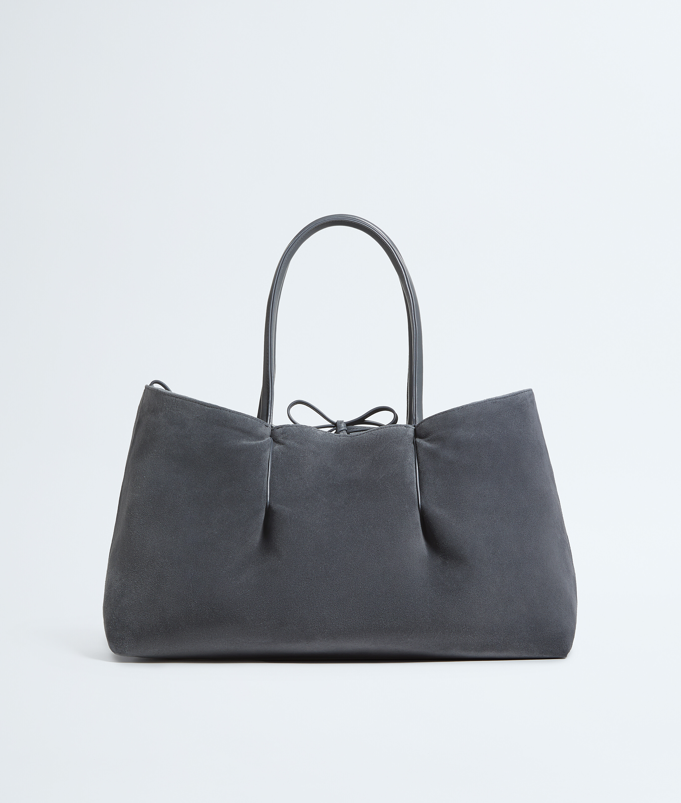 Women's Large Pinacoteca in Cloudy indigo/gravel Bottega Veneta Taiwan EN - Image 5