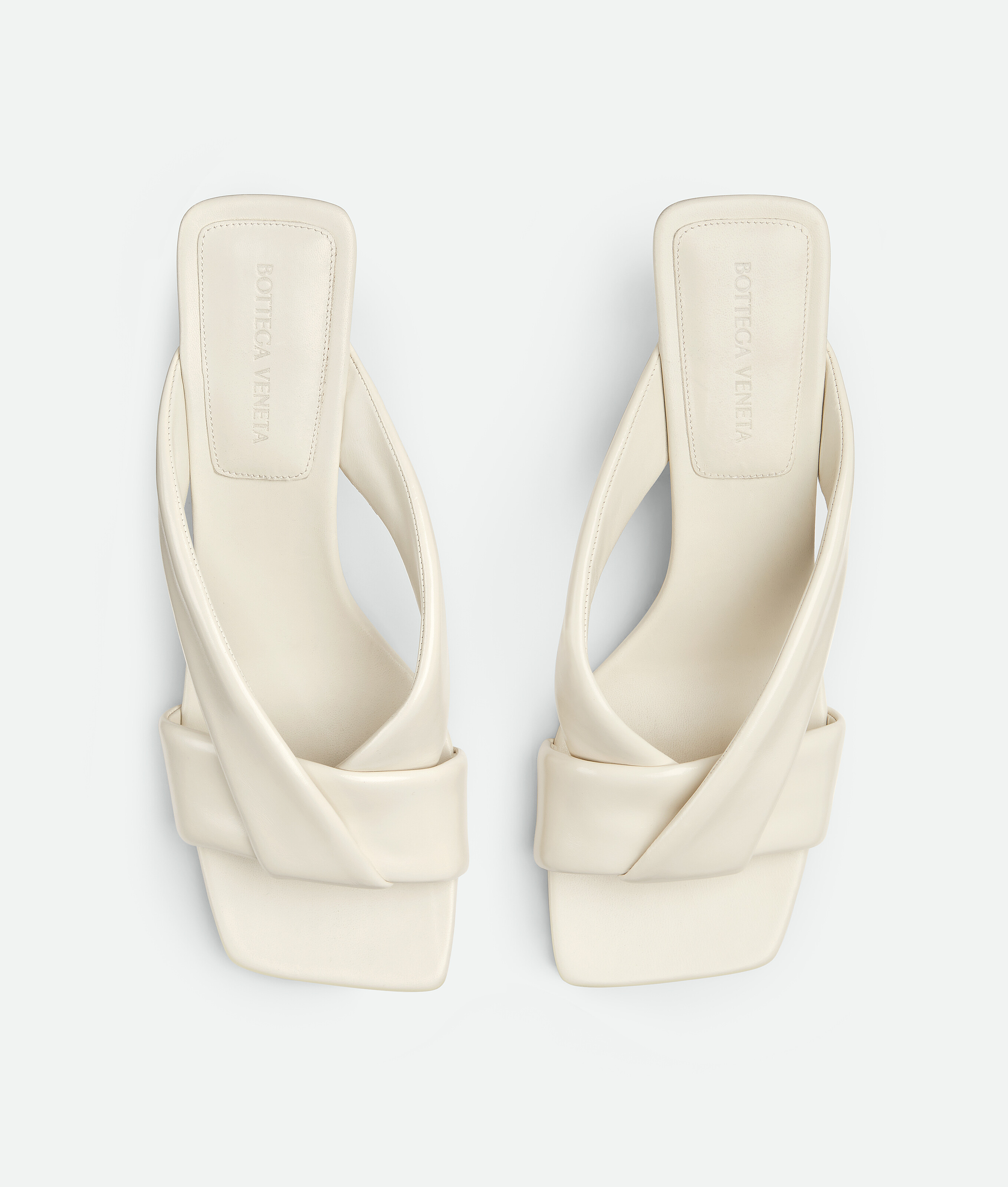 Women's Riva Mule in Sea salt Bottega Veneta Thailand EN - Image 5