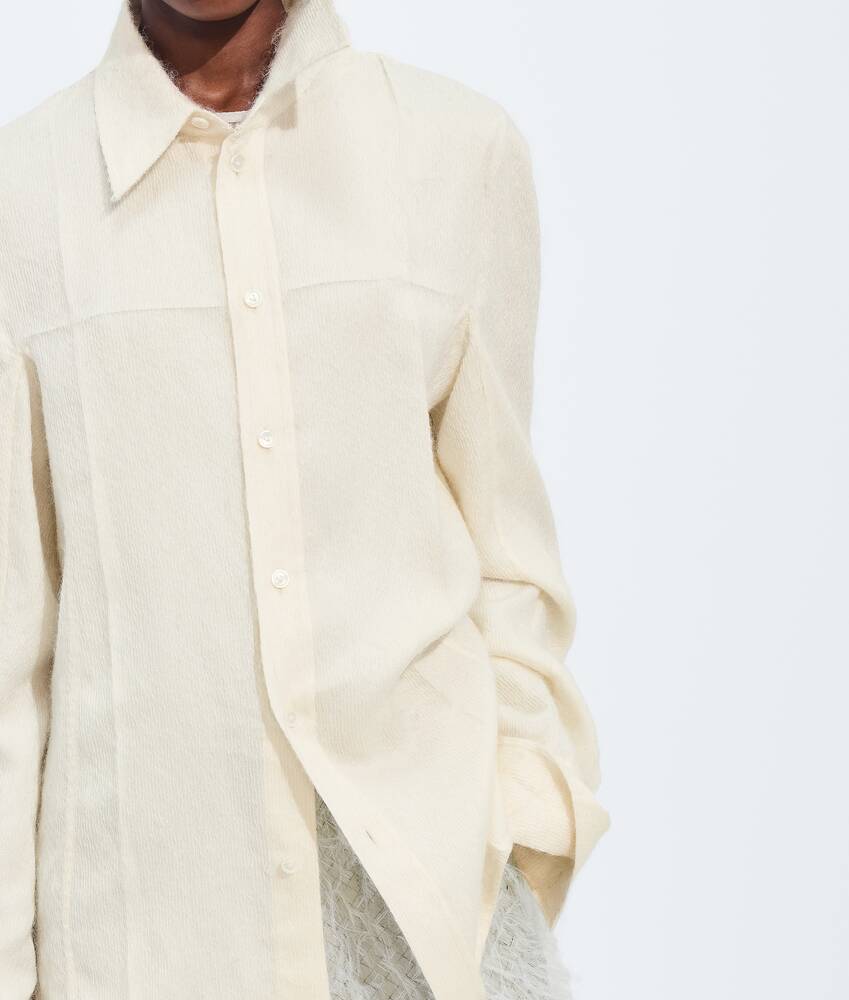 Camicia in mohair e seta da Donna in Rice Bottega Veneta Italia IT - Image 5