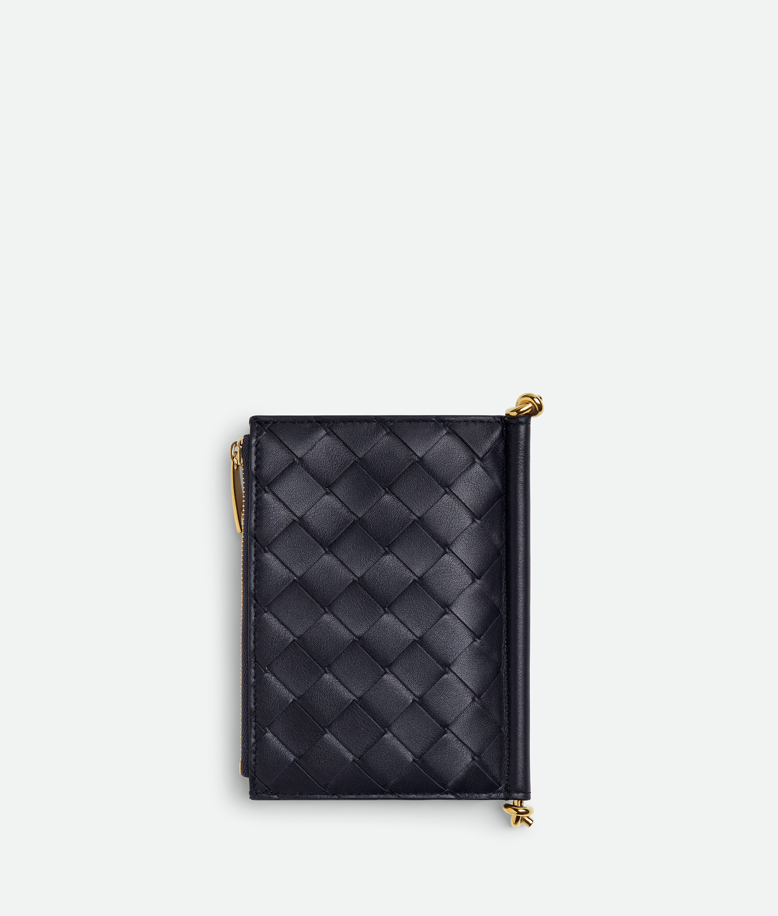 Bottega Veneta Solstice Medium Bi-fold Wallet In Blue