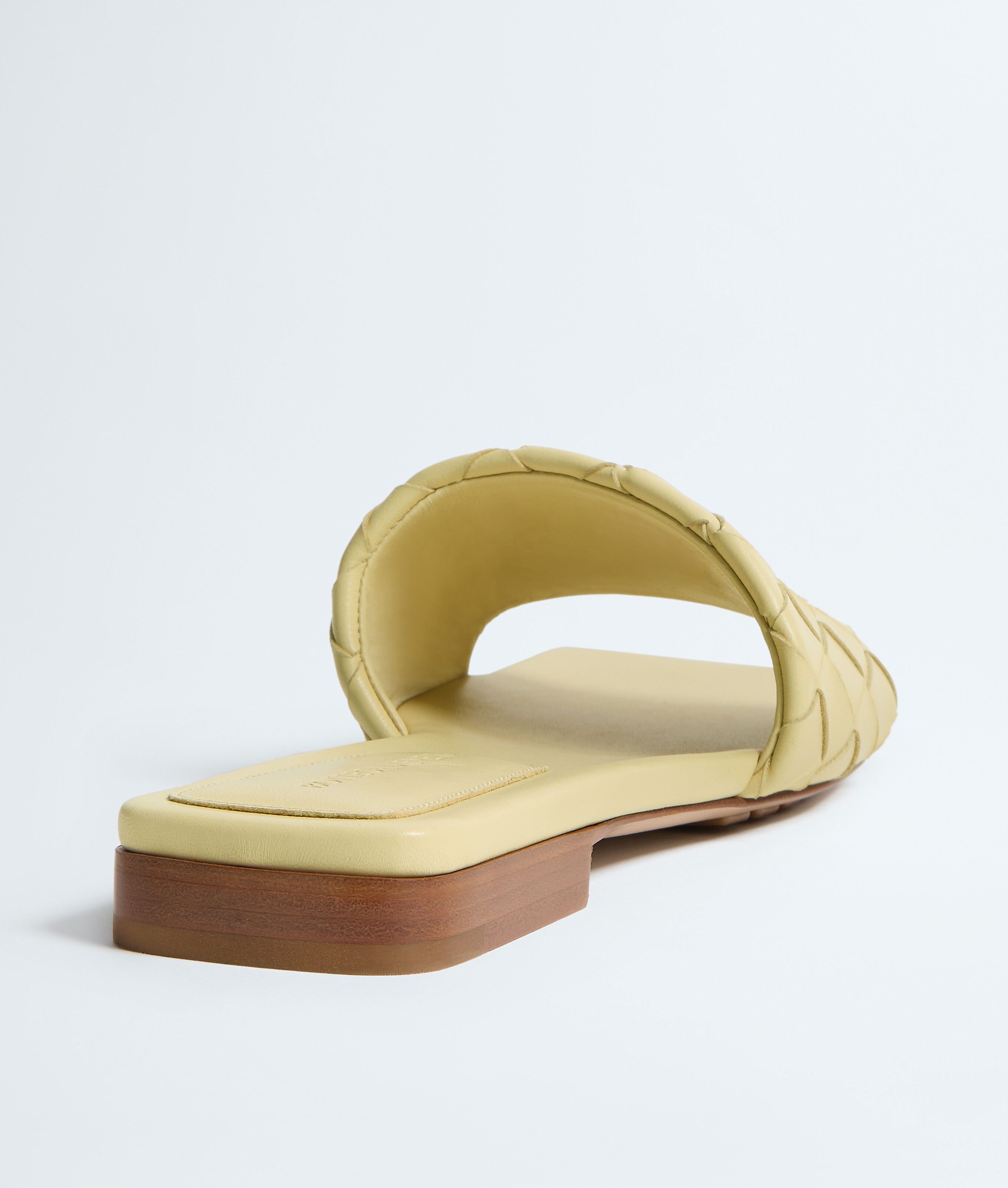 Women's Parco Flat Mule in Butter yellow Bottega Veneta Luxembourg EN - Image 5