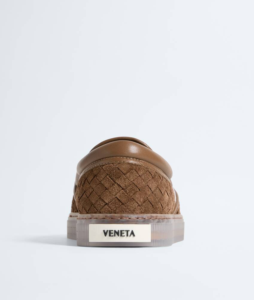 Men's Serena Sneaker in Dark caramel 20 Bottega Veneta Romania EN - Image 5