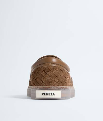 Men's Serena Sneaker in Dark caramel 20 Bottega Veneta Romania EN - Image 5