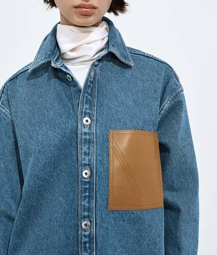 Medium Indigo Denim Shirt