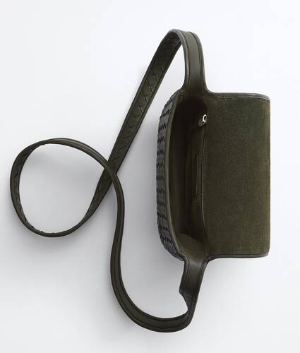 Mini sac messenger Veneto pour Homme en Bark green Bottega Veneta Canada FR - Image 4