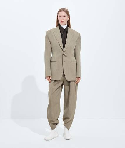 ウール＆リネン パンツ