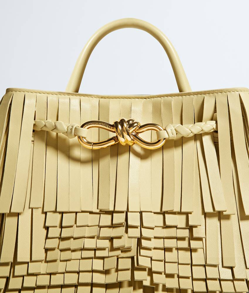 Women's Mini Andiamo in Butter yellow Bottega Veneta Greece EN - Image 7