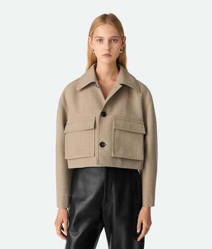 Wool Twill Blouson