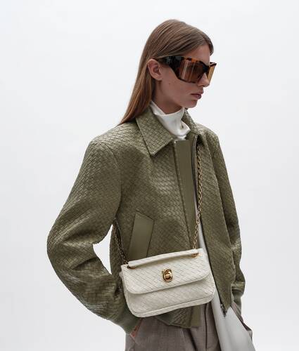 Women's Baby Madison in Alabaster Bottega Veneta United Arab Emirates EN - Image 2