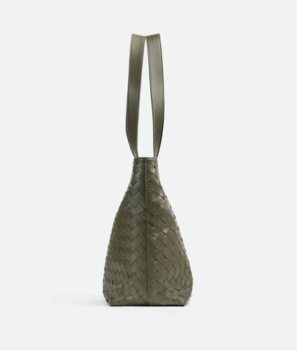 Small Intrecciato Zipped Tote