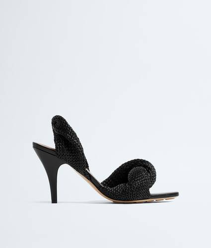 Women's Grace Slingback Sandal in Black Bottega Veneta Portugal EN - Image 1