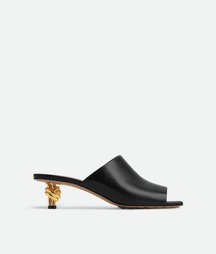 Women's Knot Mule in Black Bottega Veneta Taiwan EN - Image 1