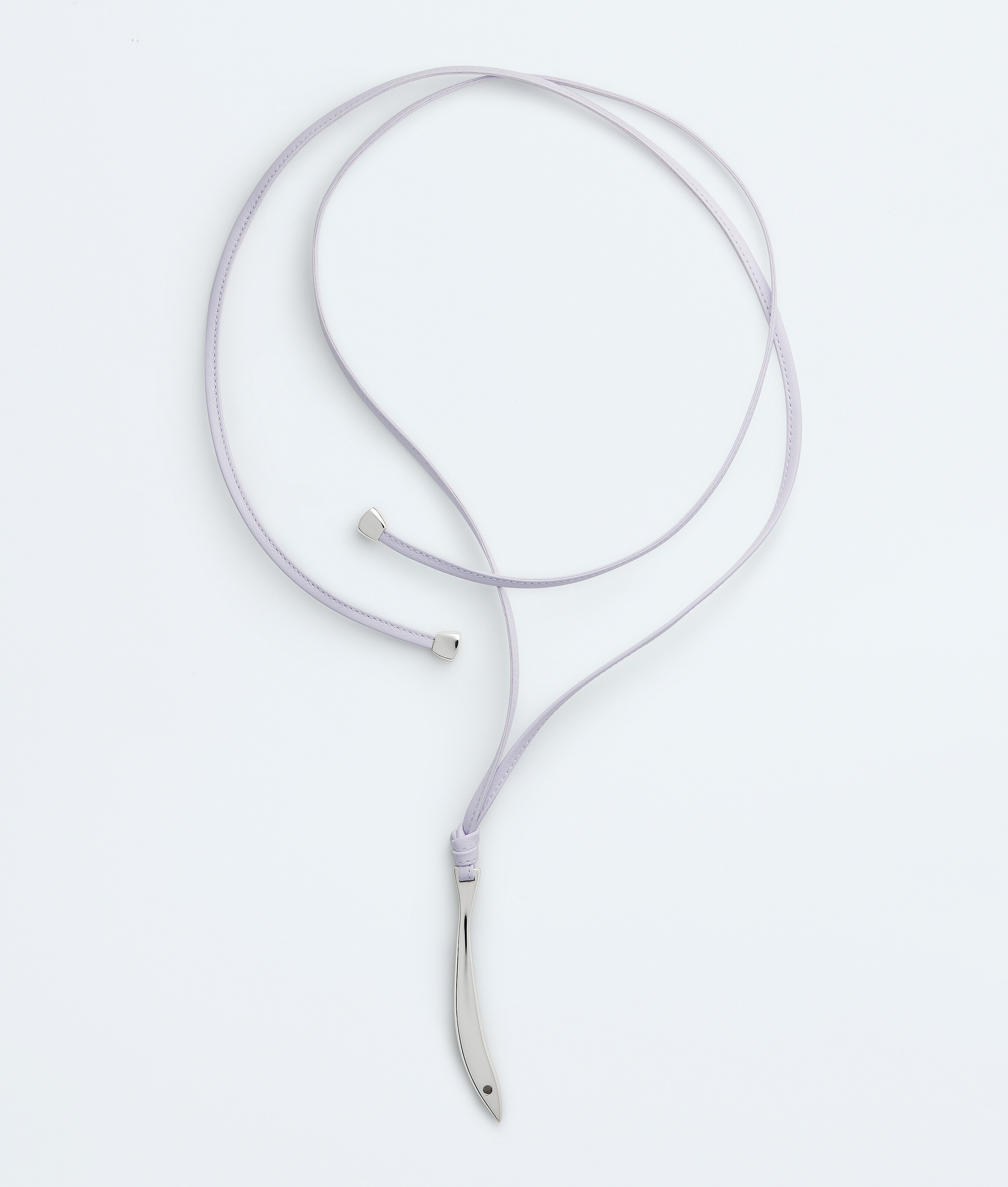 Women's Sardine Leather Necklace in Mirth washed Bottega Veneta Luxembourg EN - Image 1