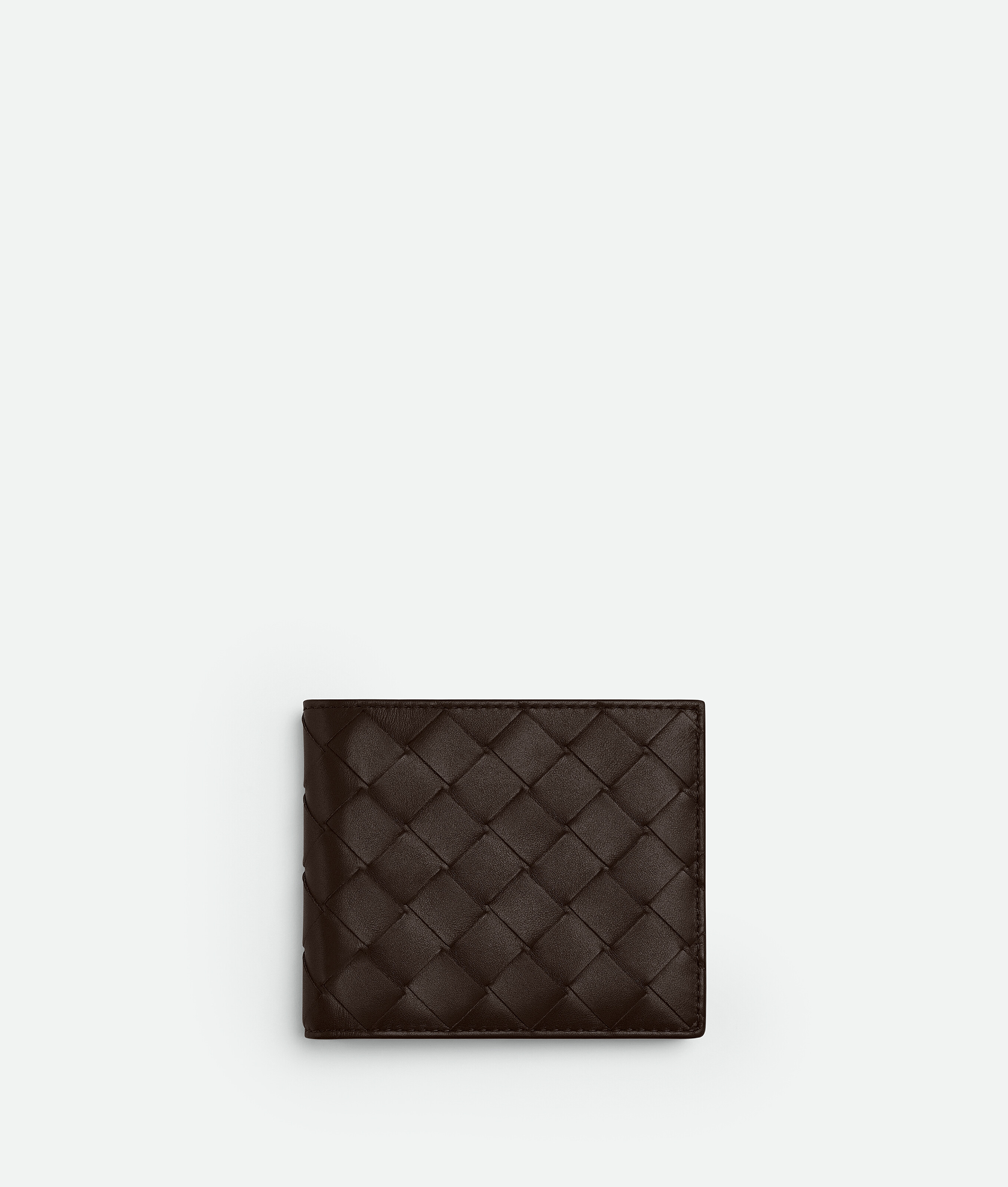 Bottega Veneta Intrecciato Bi-fold Wallet - Fondant - ManCalfskin