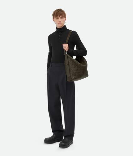 Men's Traveler in Kaki Bottega Veneta Singapore EN - Image 2