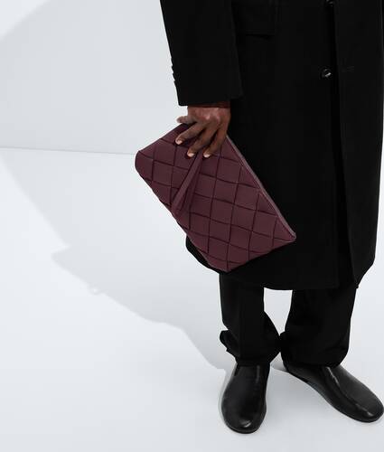 Men's Diago Large Pouch in Deep mahogany Bottega Veneta Cyprus EN - Image 2
