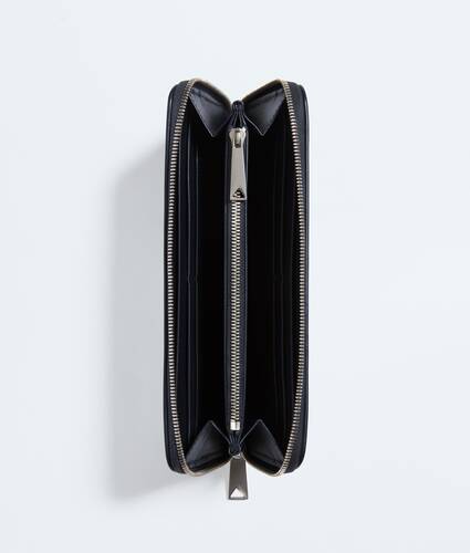 Intrecciato Zip Around Wallet