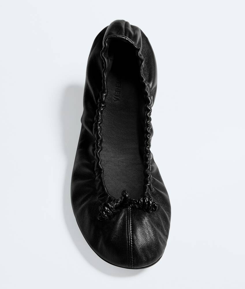 Ballerina Fantasmina da Donna in Black Bottega Veneta Italia IT - Image 4