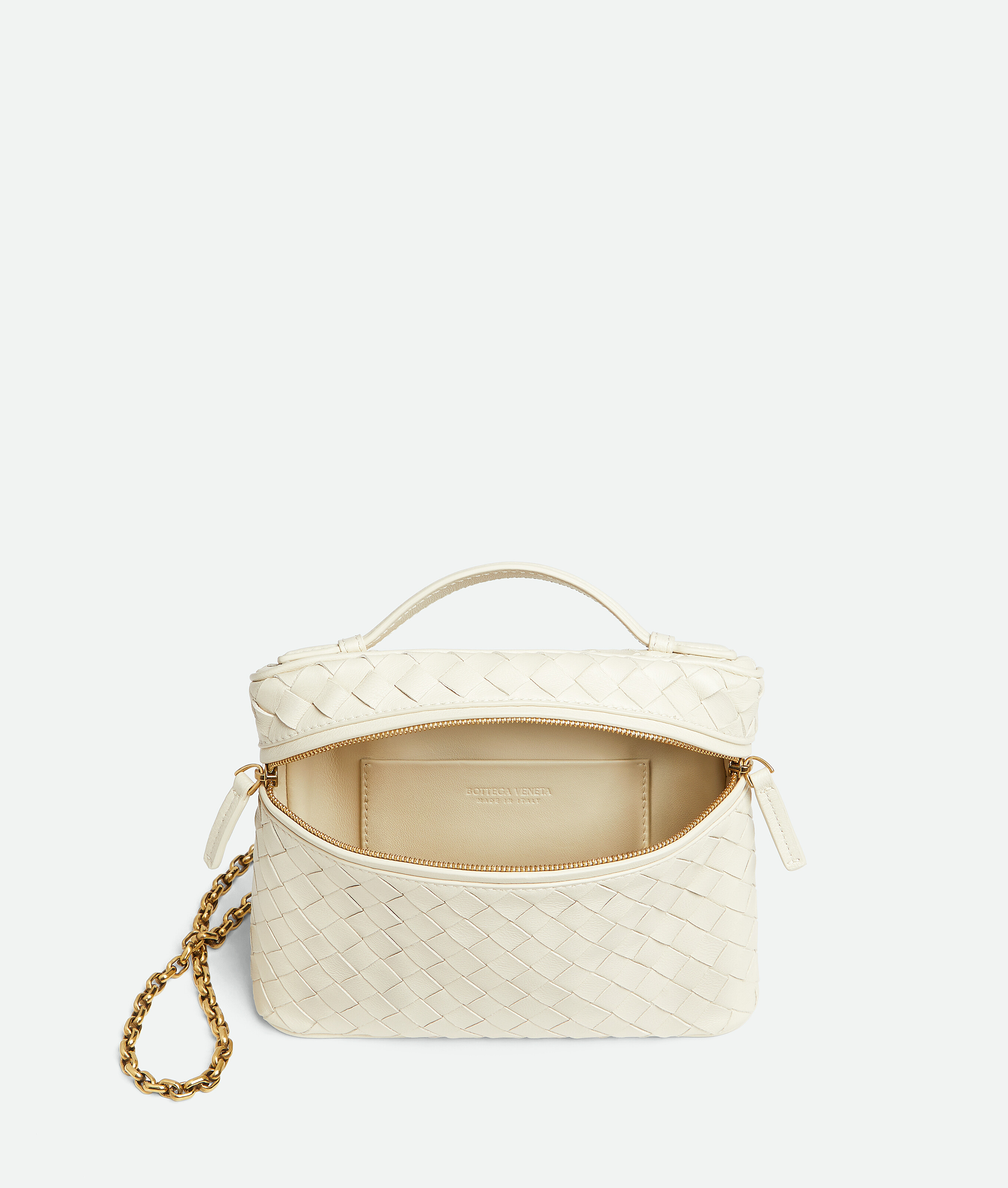 Bottega Veneta Small Soft Vanity In Gray
