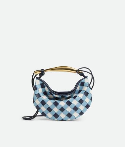 Bolso Baby Sardine para Mujer en Abyss/ice/white Bottega Veneta M&eacute;xico ES - Image 1