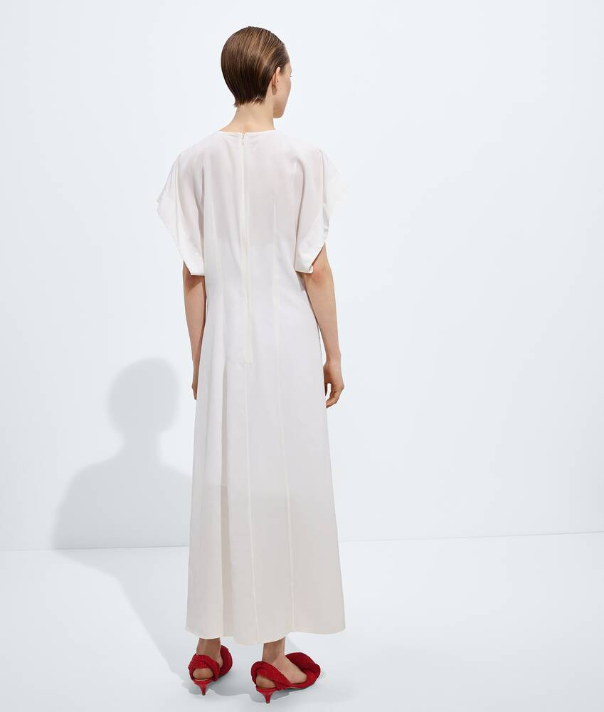 Kleid aus floraler Spitze f&uuml;r Damen in Parchment Bottega Veneta &Ouml;sterreich DE - Image 3
