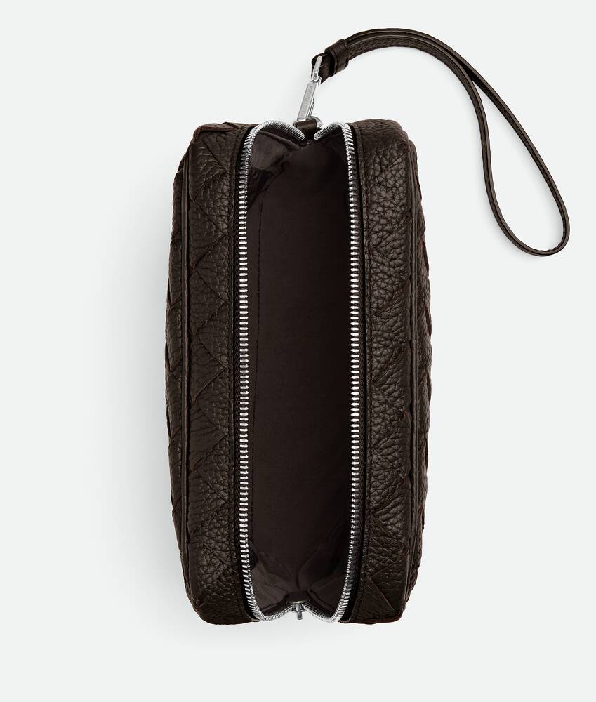 Display a large version of the product image 3 - Intrecciato Small Pouch With Wristlet