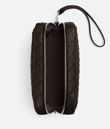 Intrecciato Small Pouch With Wristlet