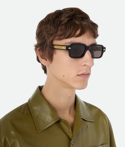 Intrecciato Rectangular Sunglasses