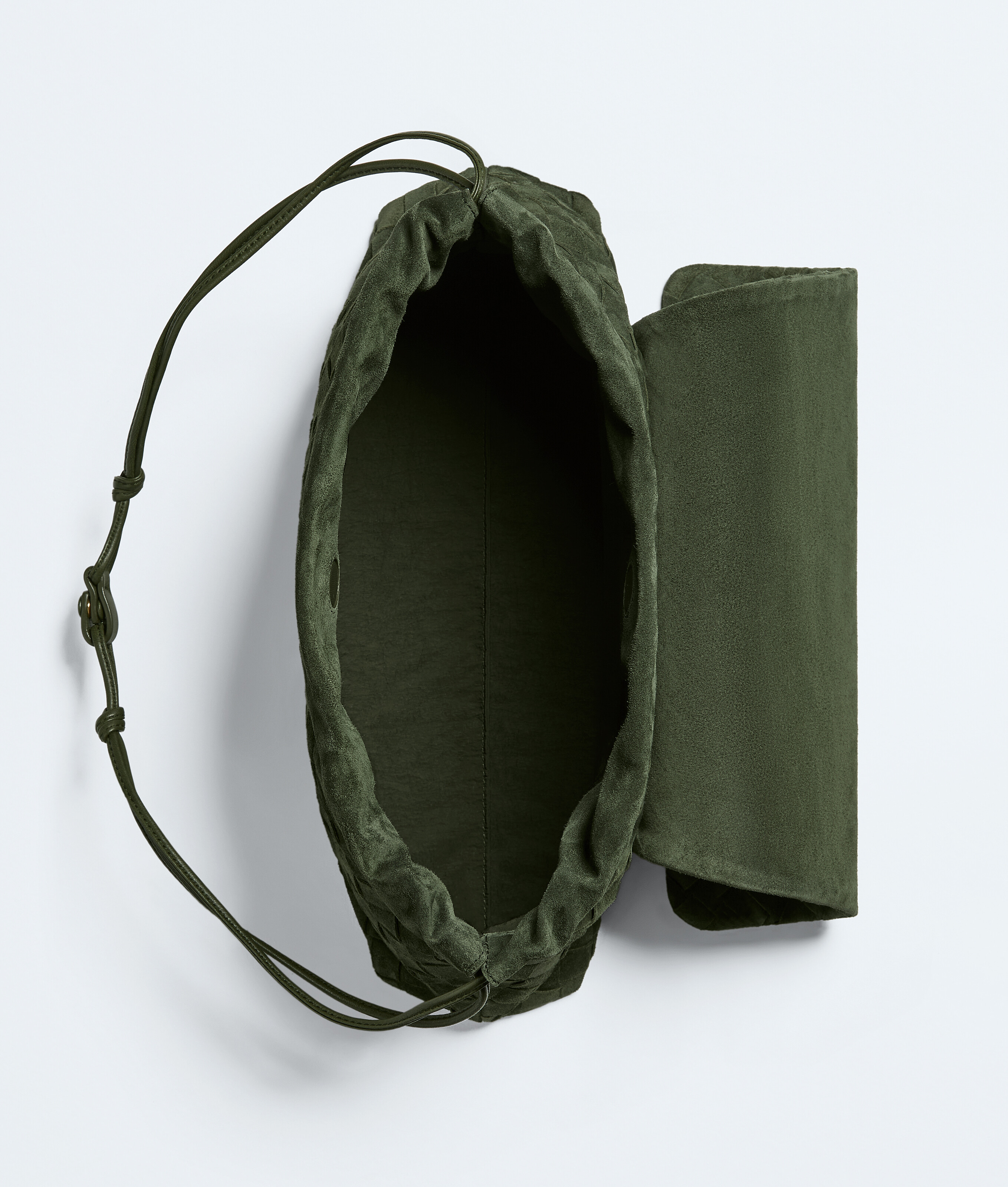 Women's Giorno in Green tweed Bottega Veneta Lithuania EN - Image 2