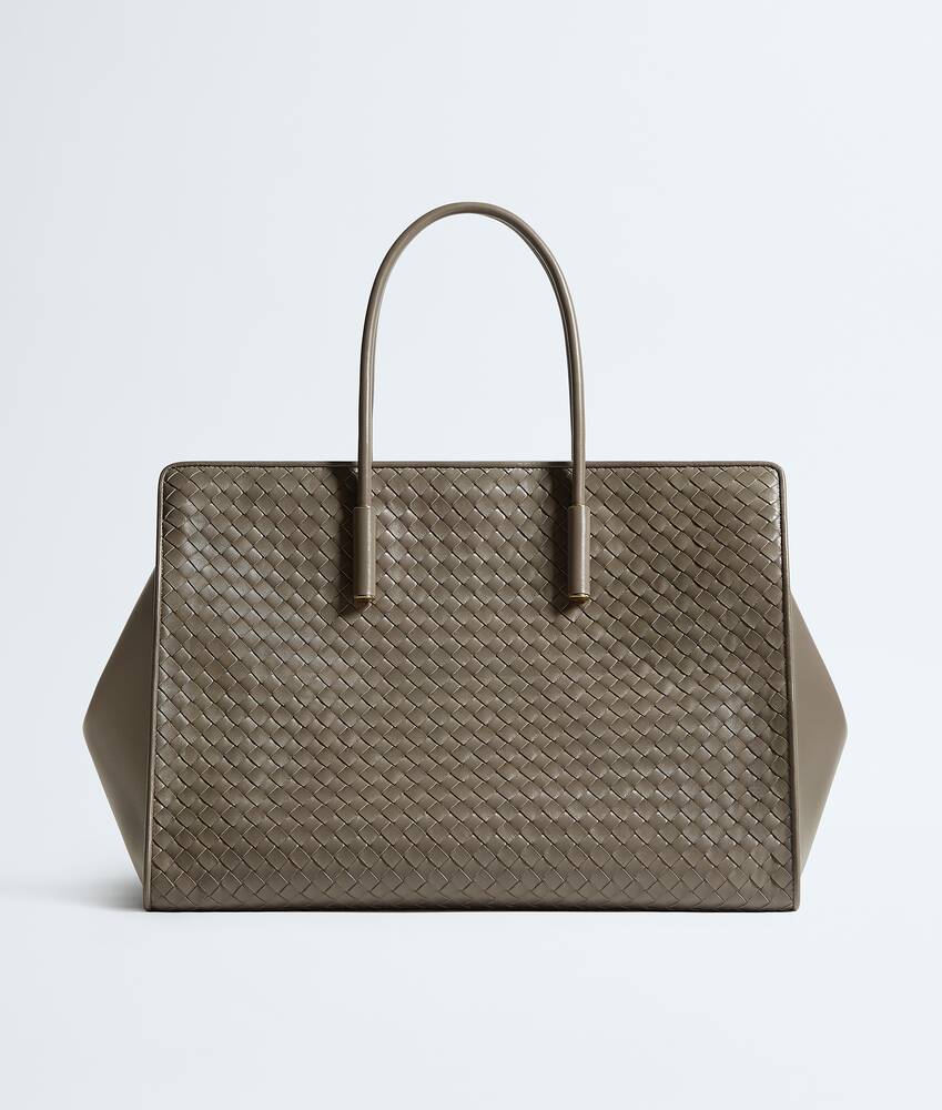 Large Barbara Tote in Gray Clay