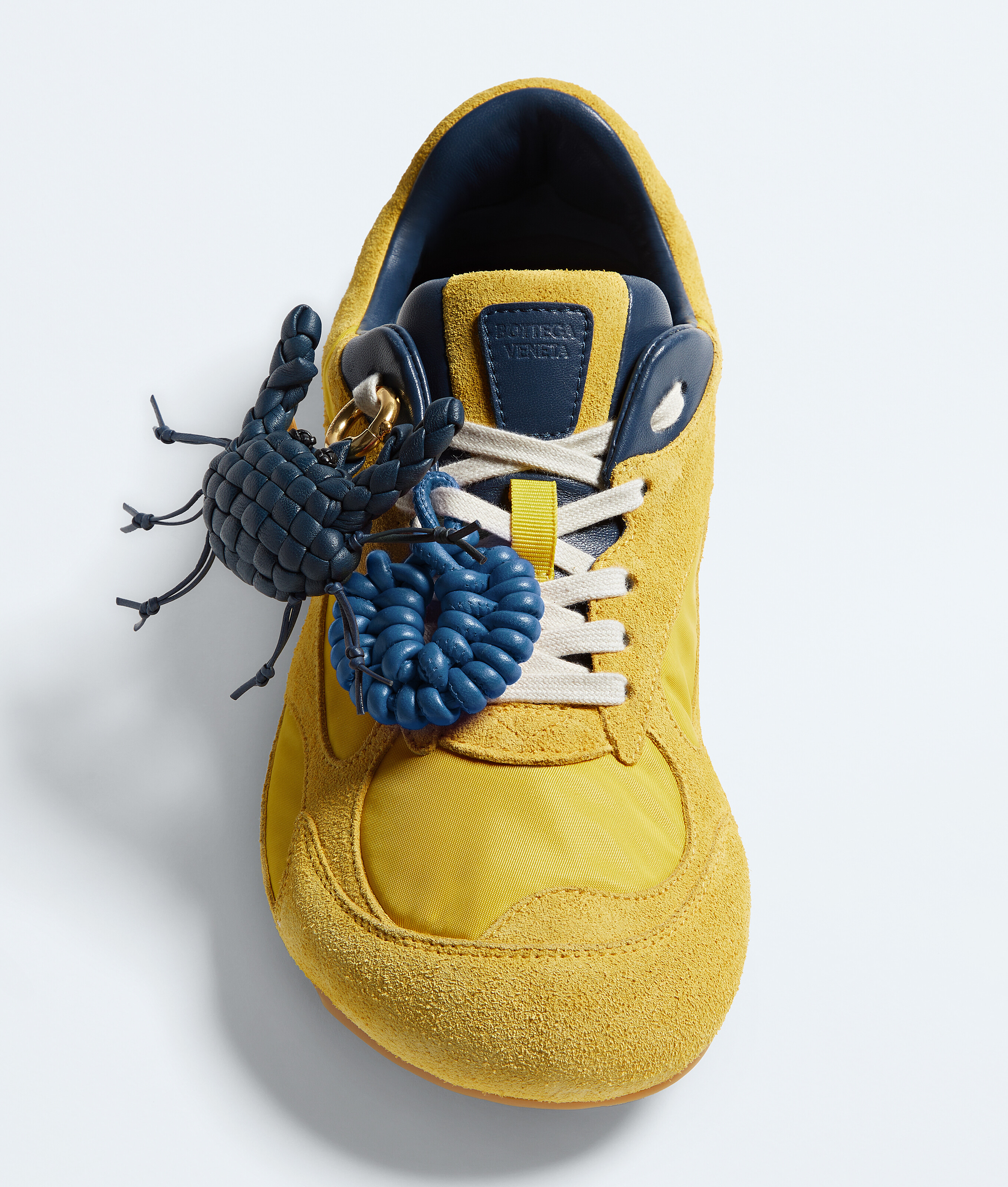 Seashell Knot Shoe Charm in Cookie blue Bottega Veneta Luxembourg EN - Image 2