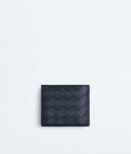 Men's Intrecciato Bi-Fold Wallet With Coin Purse in Space Bottega Veneta Norway EN - Image 3