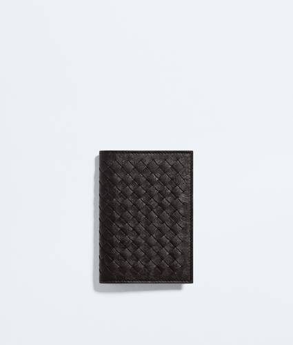 Men's Woven Mycelium Passport Case in Espresso Bottega Veneta Zimbabwe EN - Image 1