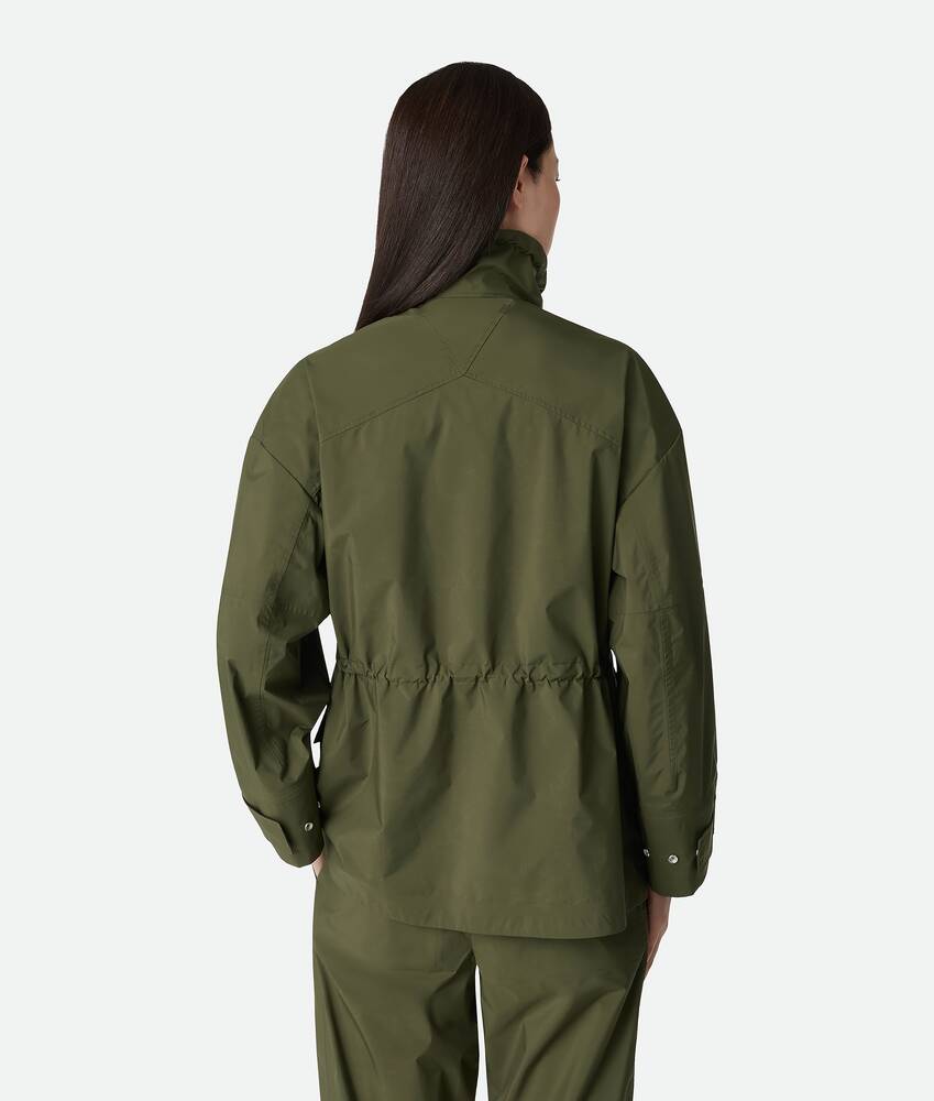 Women's Nylon Jacket in Shrub Bottega Veneta Hong Kong SAR China EN - Image 3