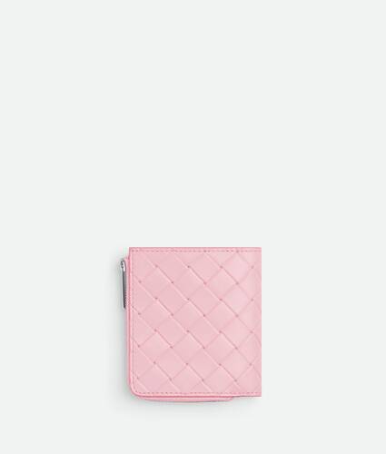 Intrecciato Stamp Bi-Fold Wallet