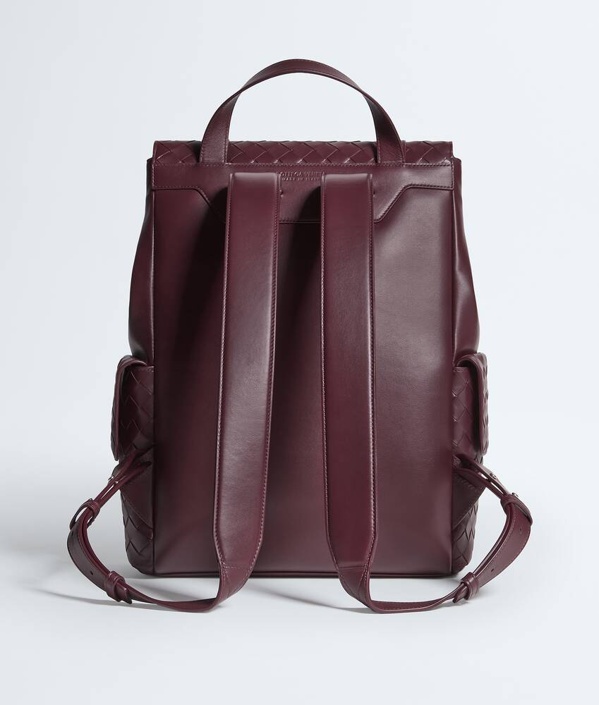 bottega veneta intrecciato brown leather bag backpack Vintage Woven Amarcord Vintage Fashion Handle drop Bottega Veneta Intrecciato Leather Backpack